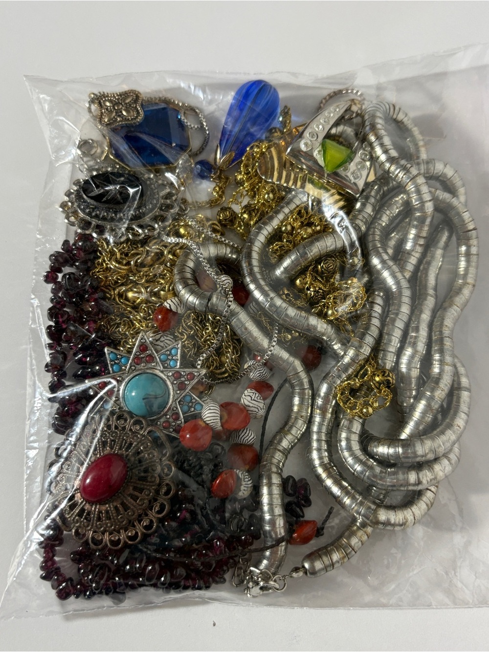 Huge Costume Jewelry Lot Reseller Wholesale Bundle Silver Gold Vintage Boho Mix